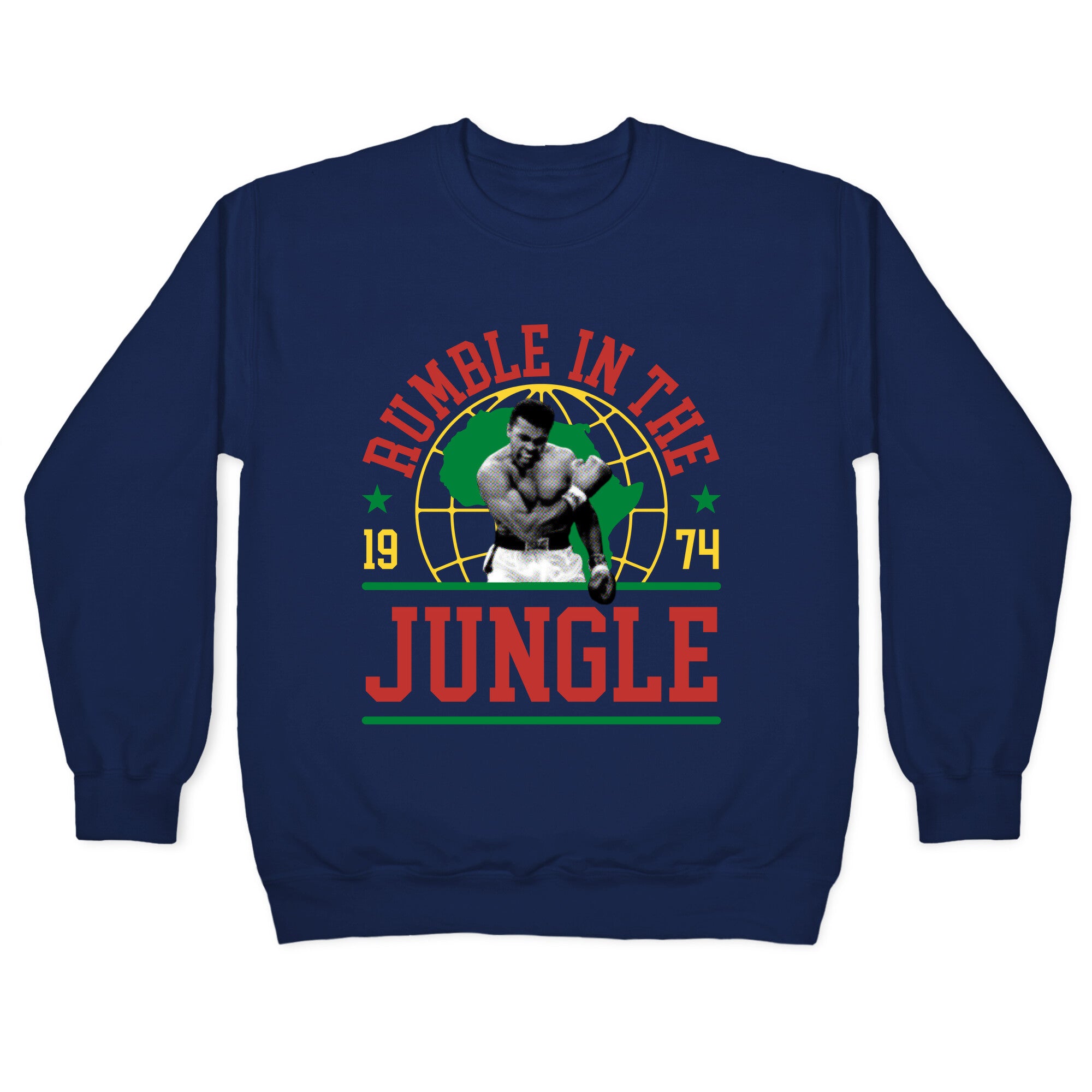 Rumble in the Jungle Crewneck Sweatshirt